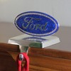 Northlight Officially Licenced Ford Logo Christmas Stocking Holder - Blue/Silver - image 3 of 3