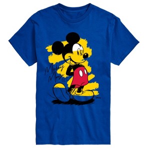 Men's - Disney - Sketchy Mickey Short Sleeve Graphic T-Shirt - 1 of 3