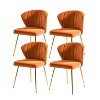 Olinto Living Room Bedroom Study Side Chair Set of 4  | KARAT HOME - 2 of 4