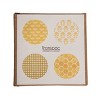 Transpac Wooden Coasters with Bees Set of 4 Spring Home Decor Natural Wood Coasters for Drinks and Table Decoration - 2 of 3