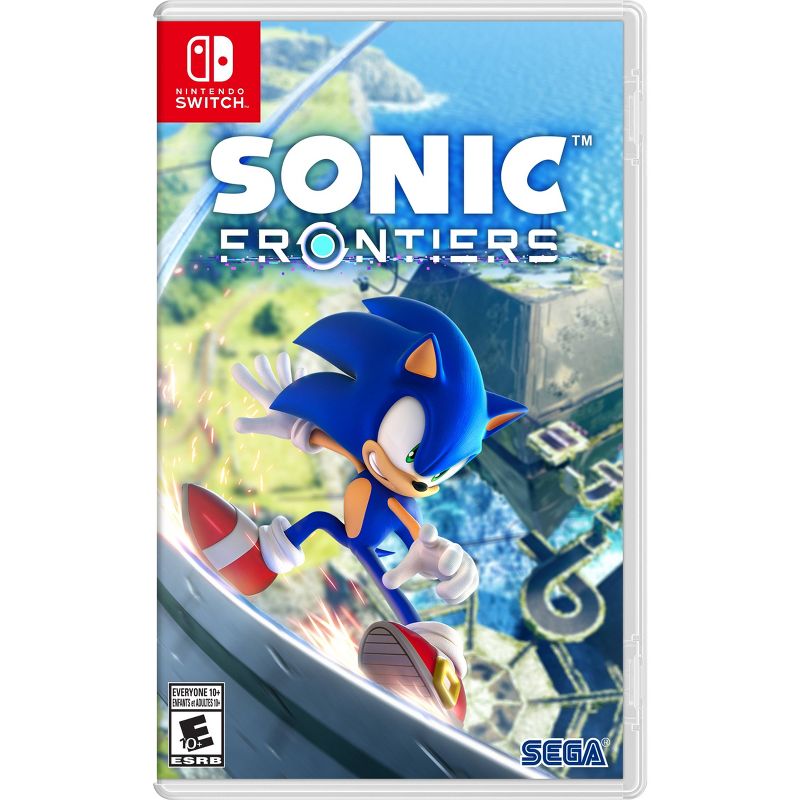 Sonic Frontiers - Nintendo Switch: Adventure Game, Single Player, E10+ Rating, Physical Edition, 1 of 12