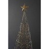 Kalalou Metal Christmas Tree Card Holder – Festive Holiday Display Stand - 2 of 4
