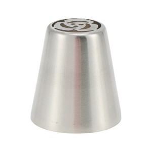 Unique Bargains Piping Tip 304 Stainless Steel Silver Tone 0.98"x1.46"x1.65" 1 Pcs - 1 of 3