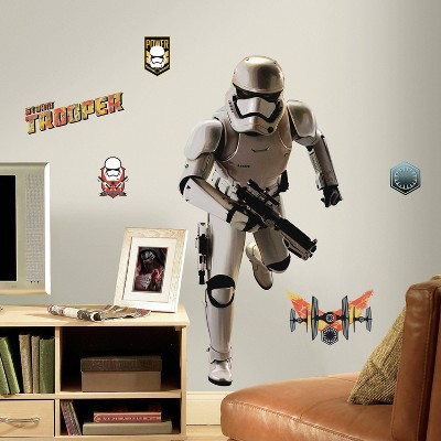 Star Wars: The Force Awakens Ep VII Stormtrooper Peel and Stick Giant Wall Decal - RoomMates