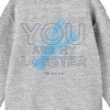 Friends TV Show You're My Lobster Youth Athletic Heather Long Sleeve Shirt - image 2 of 2