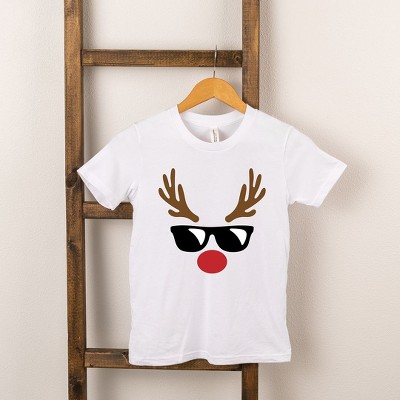The Juniper Shop Reindeer Boy Toddler Short Sleeve Tee