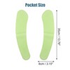 Unique Bargains 4pair Toilet Seat Cover Pad Bathroom Warm Toilet Seat Cushion Washable Reusable - 4 of 4