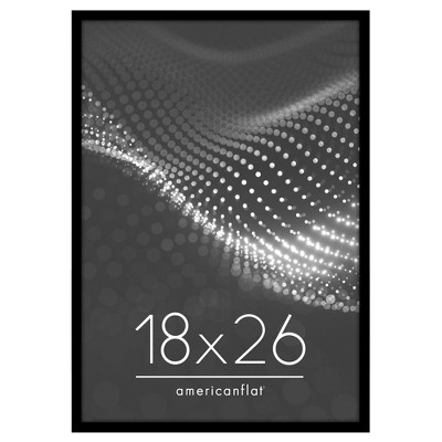 Americanflat Poster Frame - Perfect for Photos and Artwork - Black