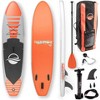 SereneLife Inflatable Stand Up Paddle Board - 2 of 4