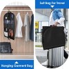 Racxily 5 Packs Garment Bags Breathable Suit Bag Washable Clothes Cover Protector with Handles for Suits Coat Shirts - 3 of 4