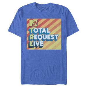 Men's MTV TRL Candy Stripe T-Shirt - 1 of 4