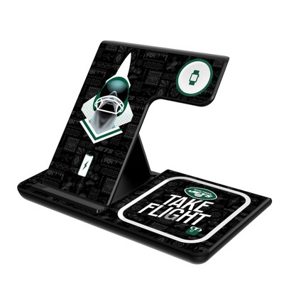 Keyscaper New York Jets 2024 Edition 15-Watt 3 in 1 Charging Station