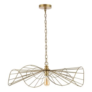 Mikola 28" Pendant - PND4208 - Gold - Safavieh - 1 of 4