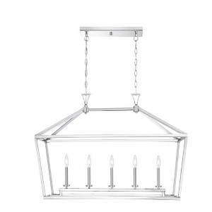 Savoy House Townsend 5 - Light Chandelier in  Polished Nickel - 1 of 4
