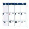 Academic Erasable Reversible Extra Large Wall Calendar, 48 x 32, White/Blue/Red, 12 Month (July to June): 2024 to 2025 - 3 of 4