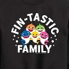 Boys' - Baby Shark - Fintastic Family Graphic Long Sleeve Fleece Sweatshirt - 2 of 4