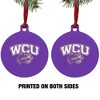 Western Carolina Primary Logo Aluminum Holiday Christmas Tree Ornament - 2 of 4