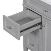 Vynxaria 30'' Bathroom Vanity with Top Sink, Modern Bathroom Storage Cabinet with 2 Drawers and a Tip-out Drawer - 2 of 4