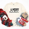 Simply Sage Market Women's Merry Mama Tree Long Sleeve Garment Dyed Tee - 2 of 3