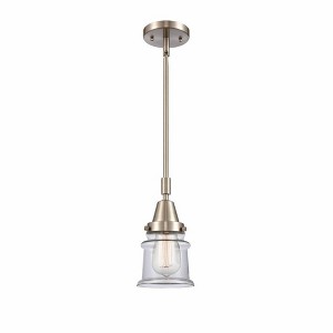 Canton - 1 Light Stem Hung Mini Pendant In Industrial Style-11.13 Inches Tall and 6.5 Inches Wide - 1 of 1