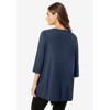 Woman Within Plus Size 7-Day Layered 2-In-1 Tunic - 3 of 4
