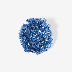WestinTrends Fire Pit Fire Glass Tempered Glass Rocks for Fireplace Accessories - 1 of 3