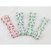 INSPIRE CHIC Contrast Color Flat Fat Braided Twist Woven Shoeslaces 0.47 Inch 2 Pairs - 2 of 4