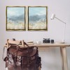 Stupell Industries White Flower Field Mountains, 31" x 25" - 2 of 4