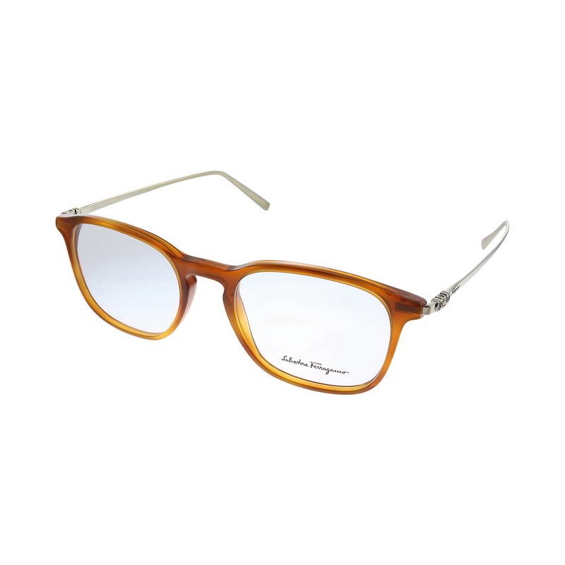 Salvatore Ferragamo SF 2846 212 Unisex Square Eyeglasses Tortoise 53mm, 1 of 4