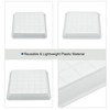 Unique Bargains Indoor Outdoor Plastic Square Flower Drip Tray Plant Pot Saucer 6-in-1 Set - 3 of 4