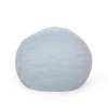 6.5' Inkom Modern Microfiber Pastel Bean Bag - Christopher Knight Home - 3 of 4
