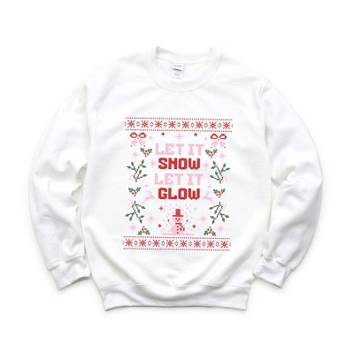 Simply Sage Market Women's Graphic Sweatshirt Let It Glow