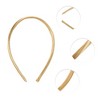 Unique Bargains Women's Classic Elegant Fabric Fine Hairband 5.31"x4.53" 1 Pc - 2 of 4