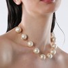 SOHI Women's Champayne Gold The Serendipity Collar Necklace - 4 of 4