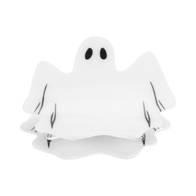 Unique Bargains Halloween Funny Style Hair Clips 2.95" Length Black White 1 Pc