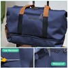 Luupatchy Large Capacity Travel Bag, Dry Wet Separation , For Travel, Fitness Yoga, Weekend Tote Overnight Bag - 4 of 4