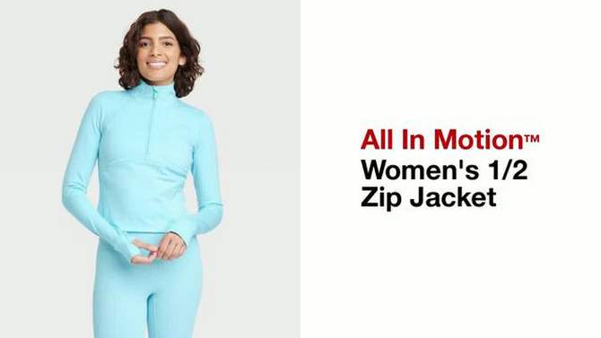 Women's 1/2 Zip Jacket - All In Motion™, 2 of 12, play video