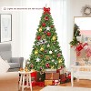 Tangkula Artificial Christmas Tree PVC Hinged Spruce Xmas Tree with Branch Tips - 4 of 4