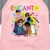 Girls' - Encanto -  Shirt Tail Raglan Graphic T-shirt - 2 of 4