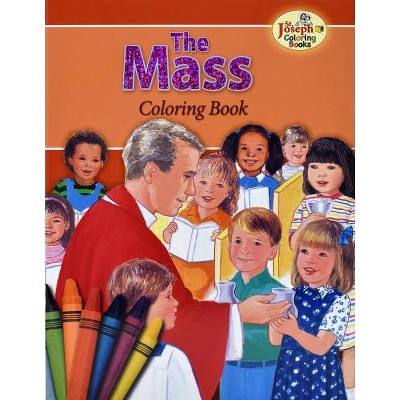 Coloring Book about the Mass - by  Emma C MC Kean (Paperback)