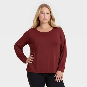 Women's Seamless Long Sleeve Top - All In Motion™ - 1 of 3