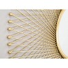 Zuo Glow Round Mirror Gold - 4 of 4