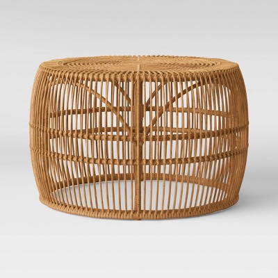 target wicker coffee table