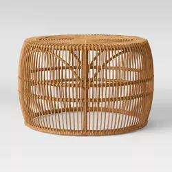 Pyronia Rattan Cage Coffee Table Natural - Threshold™