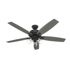 60" Dondra Ceiling Fan with Light Kit and Pull Chain (Includes LED Light Bulb) - Hunter Fan - 1 of 4