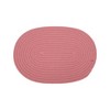 Unique Bargains Trivet Oval Rope Coaster Cotton Non-Woven Fabric 12.6"x8.66"x0.31" - 3 of 3
