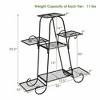 Costway 7 Tier Plant Stand Metal Shelf Multilayer Potted Display Rack Patio Garden - 2 of 4