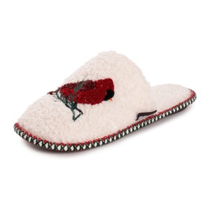 MUK LUKS Women's Punch Needle Scuff Slipper - 1 of 4