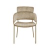 Meridian Furniture,Yara Velvet Dining Chair, Set of 2 - 3 of 4