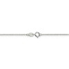 Black Bow Jewelry 1mm Sterling Silver Diamond Cut Octagon Cable Chain Necklace - 3 of 4